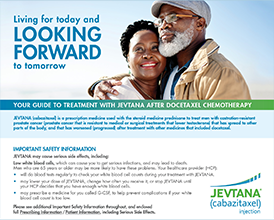 Download questions to ask your healthcare team about JEVTANA (cabazitaxel)